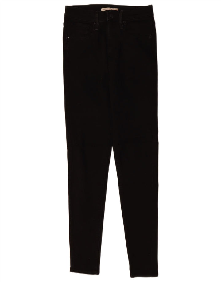 LEVI'S Jeans súper ajustados Mile High para mujer W27 L29 Algodón negro