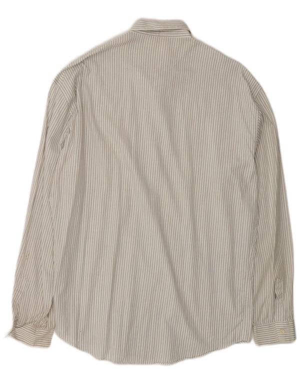 Camisa Gianni Versace Hombre Mediana Rayas Blancas