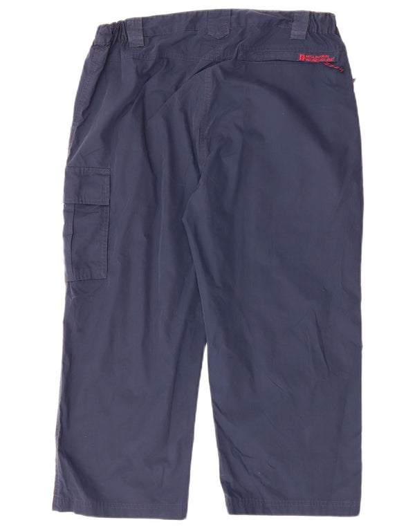 MOUNTAIN WAREHOUSE Pantalones capri para mujer UK 14 Large W34 L22 Azul marino