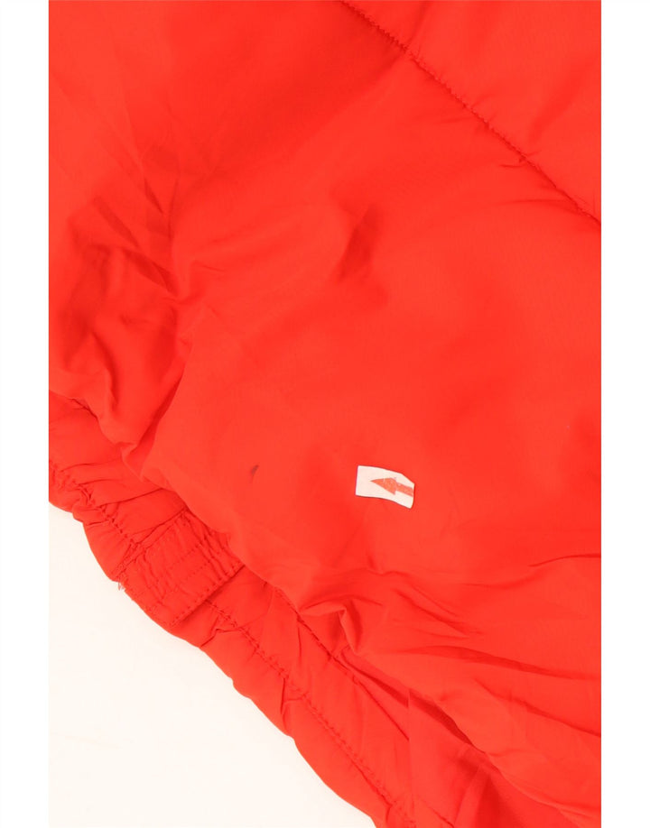 Marks & Spencer Chaqueta acolchada con capucha para mujer UK 22 3XL Poliéster rojo