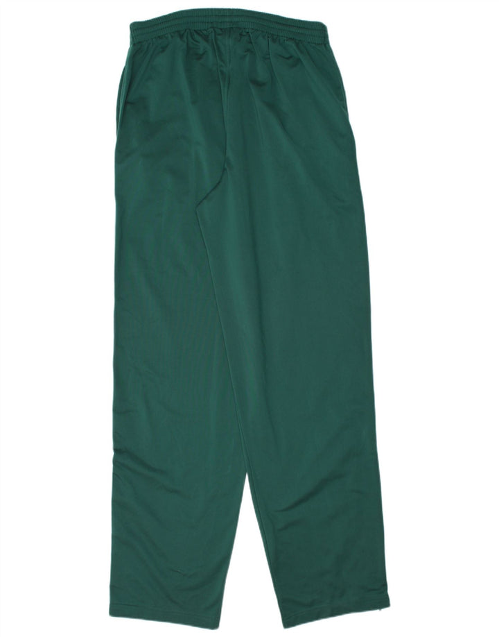 ASICS Pantalones de chándal para hombre, poliéster verde grande