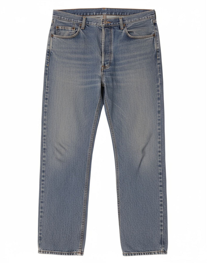 RIFLE Mens Straight Jeans W38 L34 Blue Cotton