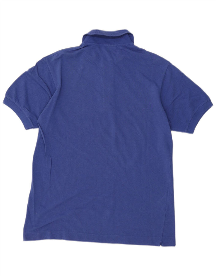 Polo Lacoste para hombre talla 3 pequeño algodón azul