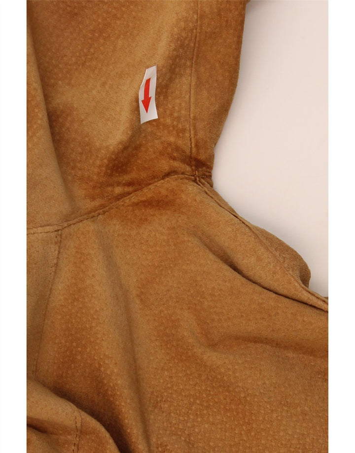 Chaqueta De Ante Mujer Conbipel IT 42 Cuero Marrón Medio