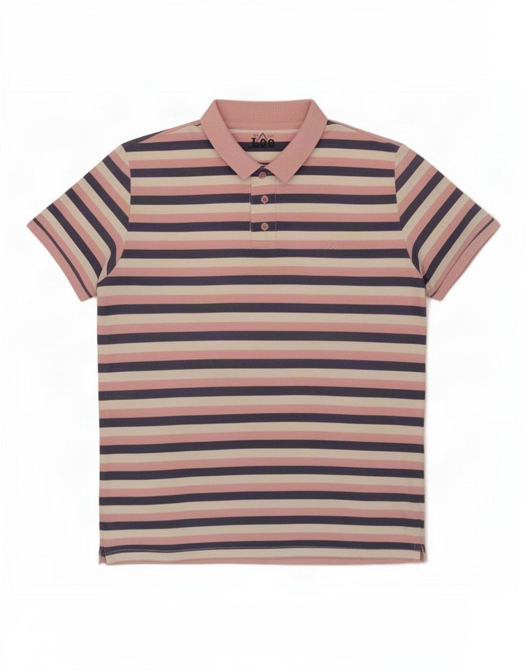 Lee Polo Regular para Hombre XL De Algodón A Rayas Multicolor