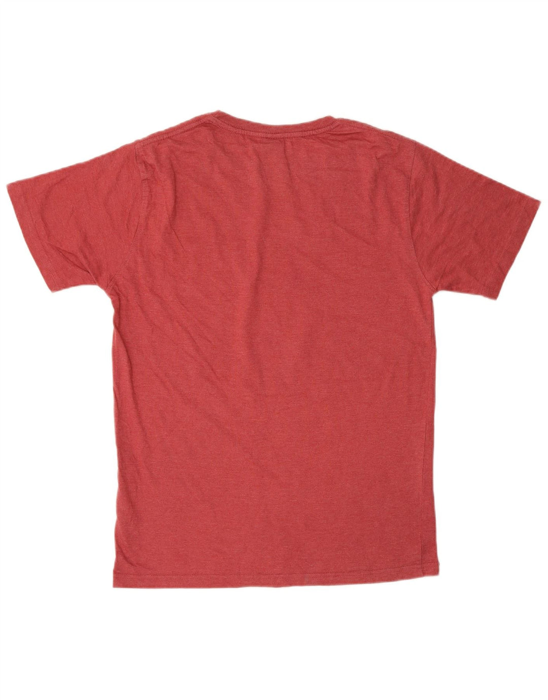 SALTROCK Camiseta gráfica para hombre Top pequeño de algodón rojo