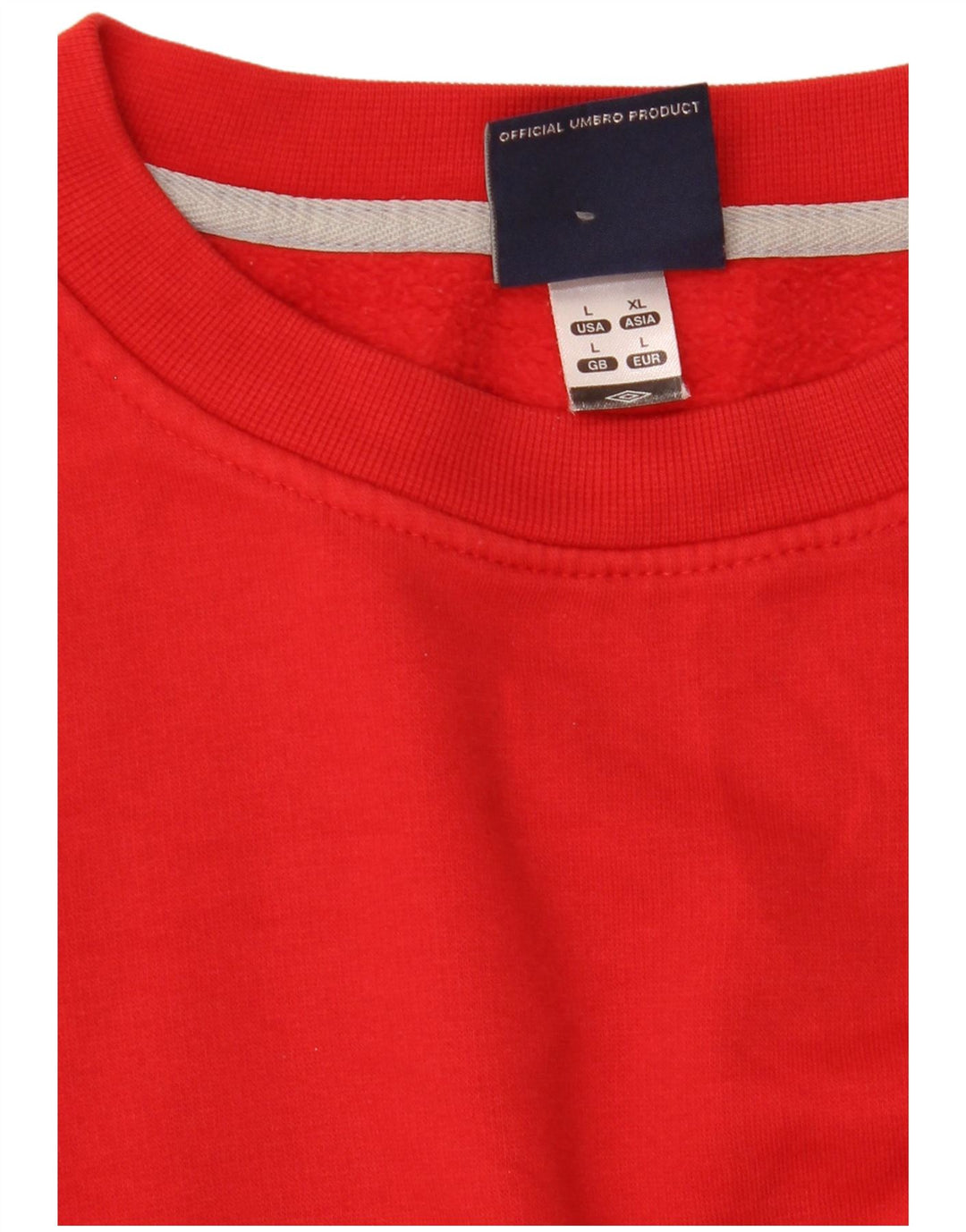 Umbro Hombre Sudadera Jumper Grande Rojo