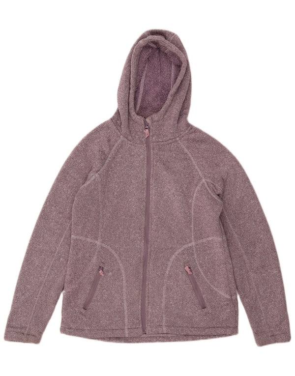 Mountain Warehouse Suéter con capucha y cremallera para mujer UK 40 Small Púrpura moteado