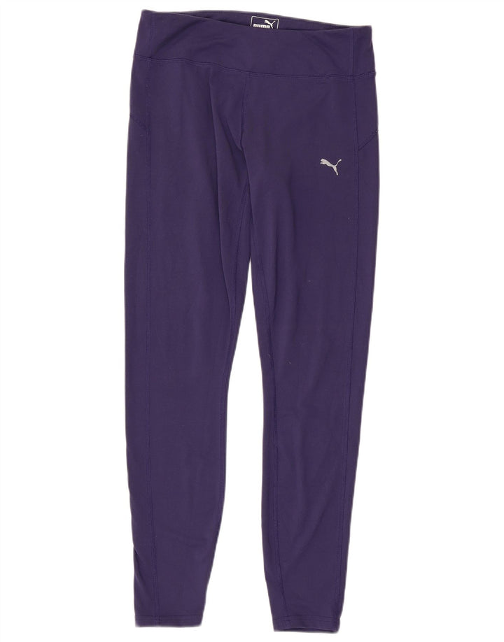Puma Leggings para mujer Reino Unido 12 Medio Púrpura Poliéster