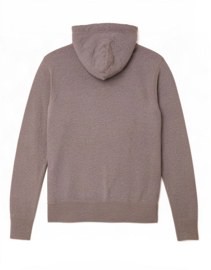 Tommy Hilfiger Suéter con capucha y cremallera para hombre Gris medio