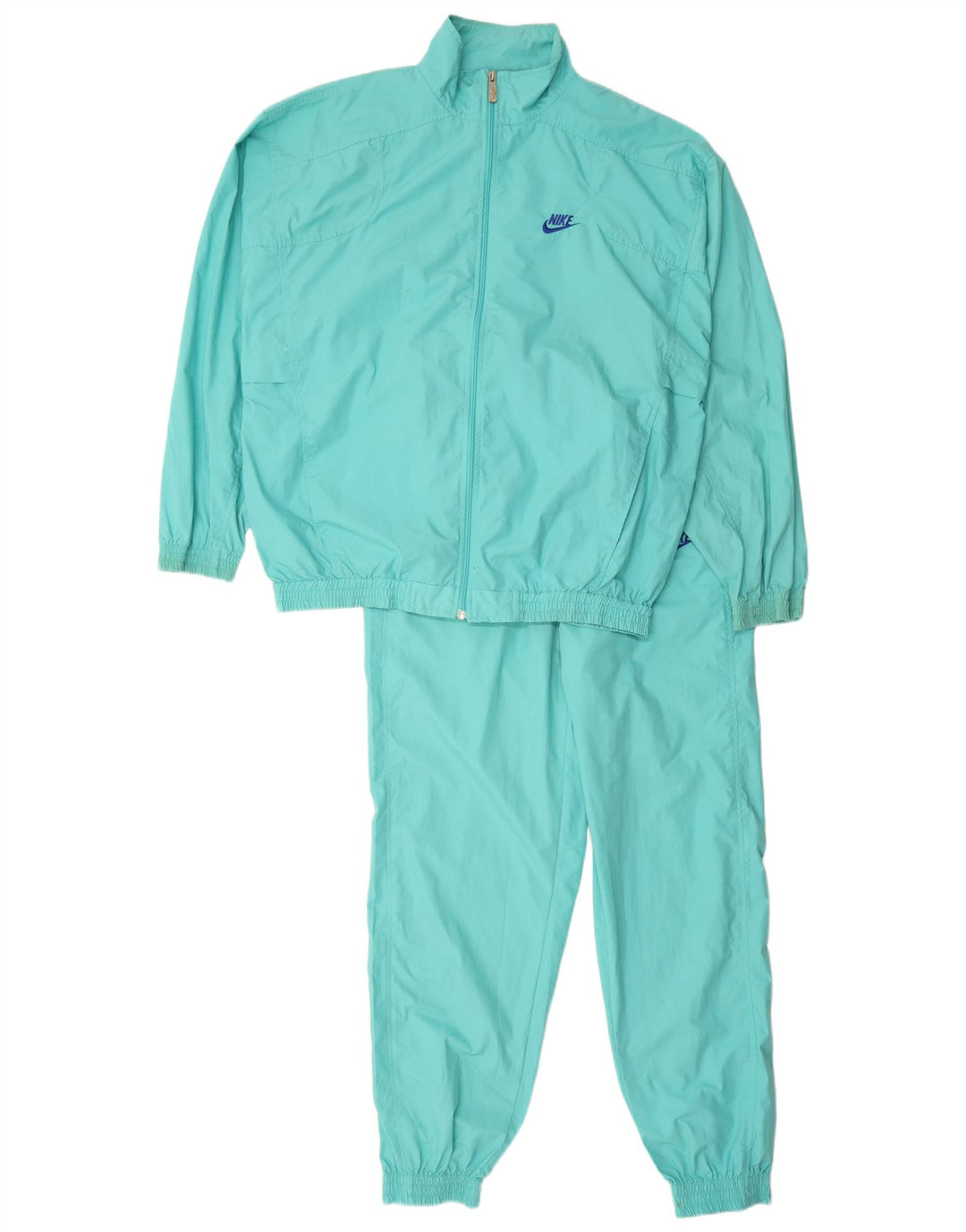 Nike Chándal completo para hombre, talla grande, poliéster turquesa