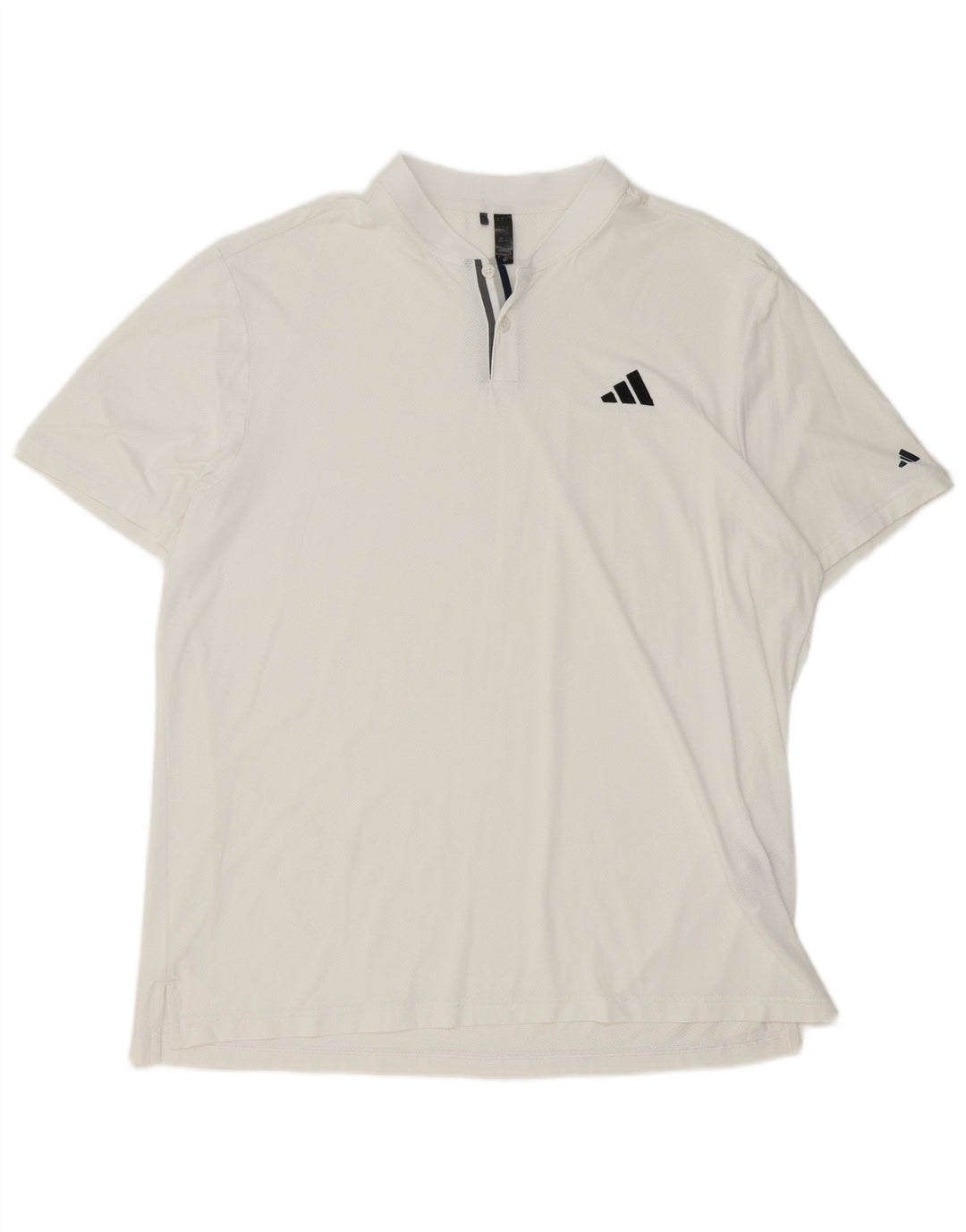 Polo Adidas Hombre XL Blanco Poliéster