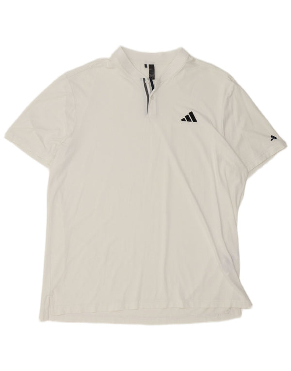 Polo Adidas Hombre XL Blanco Poliéster