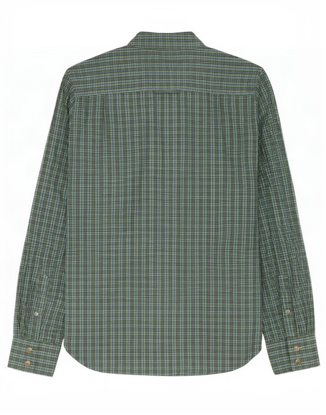Superdry Camisa De Algodón A Cuadros Verde Grande Para Hombre