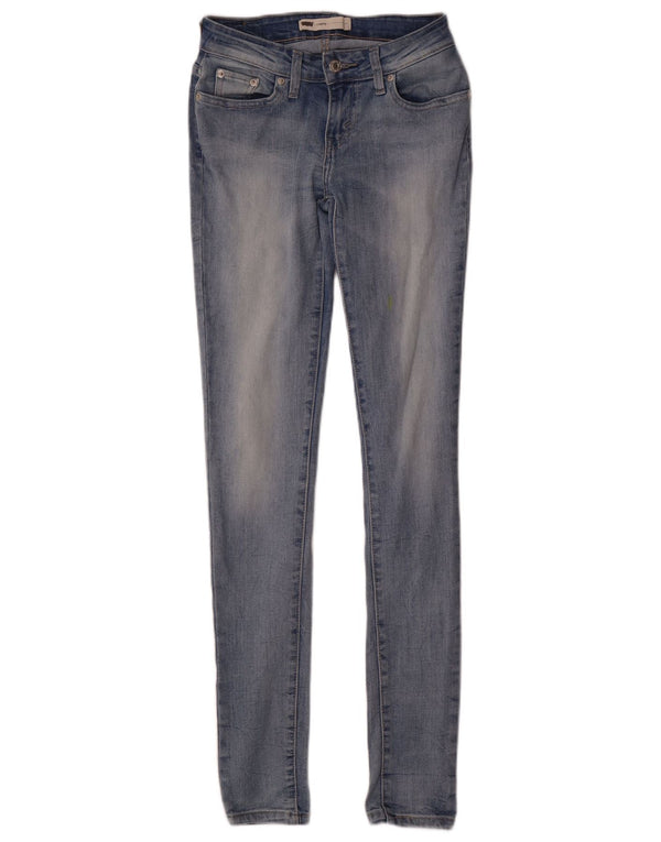 Levi's Mujer Legging Skinny Jeans W25 L32 Algodón Azul
