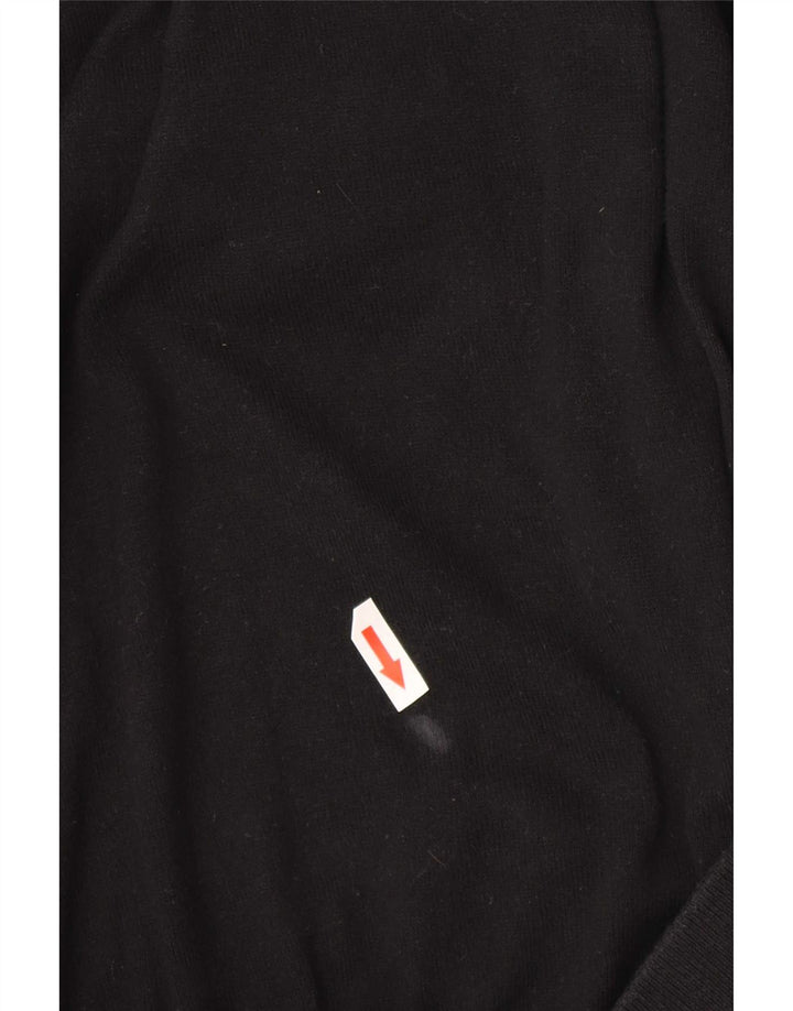 Gap Jersey De Cuello Redondo Para Hombre Jersey Pequeño De Algodón Negro