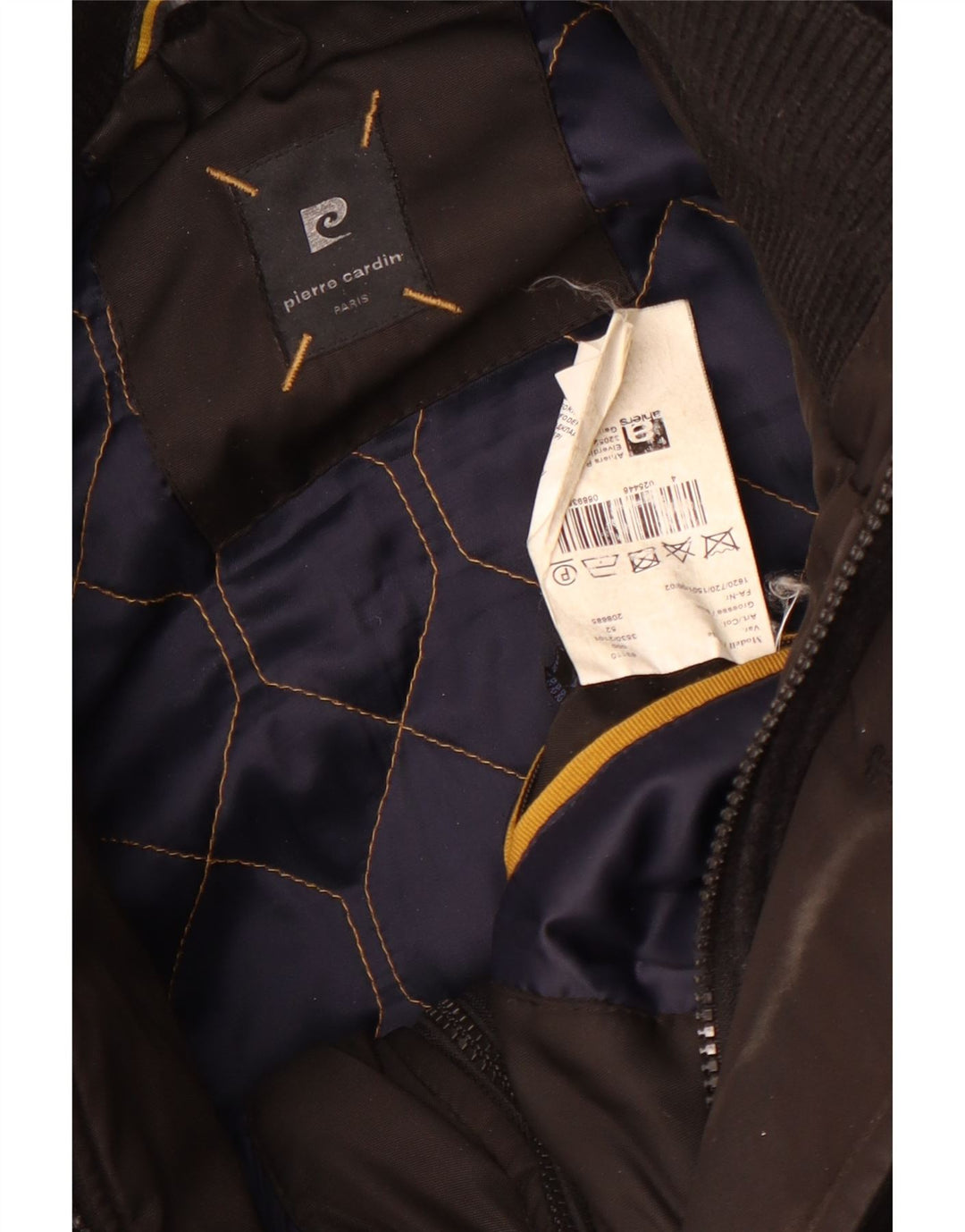 Pierre Cardin Chaquetón para hombre EU 52 XL Lana gris