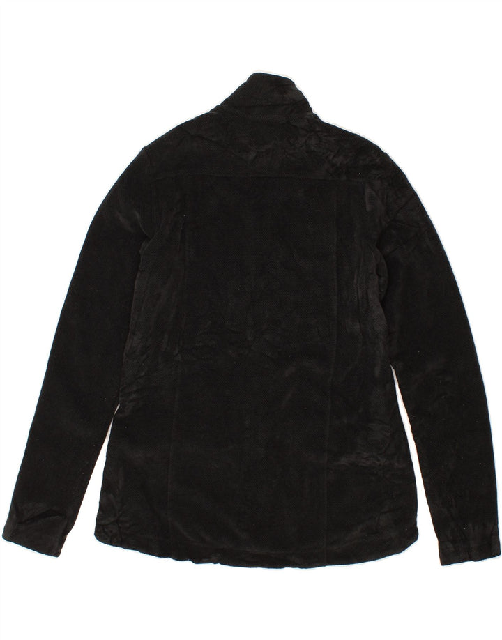 ADIDAS Womens Tracksuit Top Jacket UK 14 Medium Black Polyester Vintage Adidas and Second-Hand Adidas from Messina Hembry 