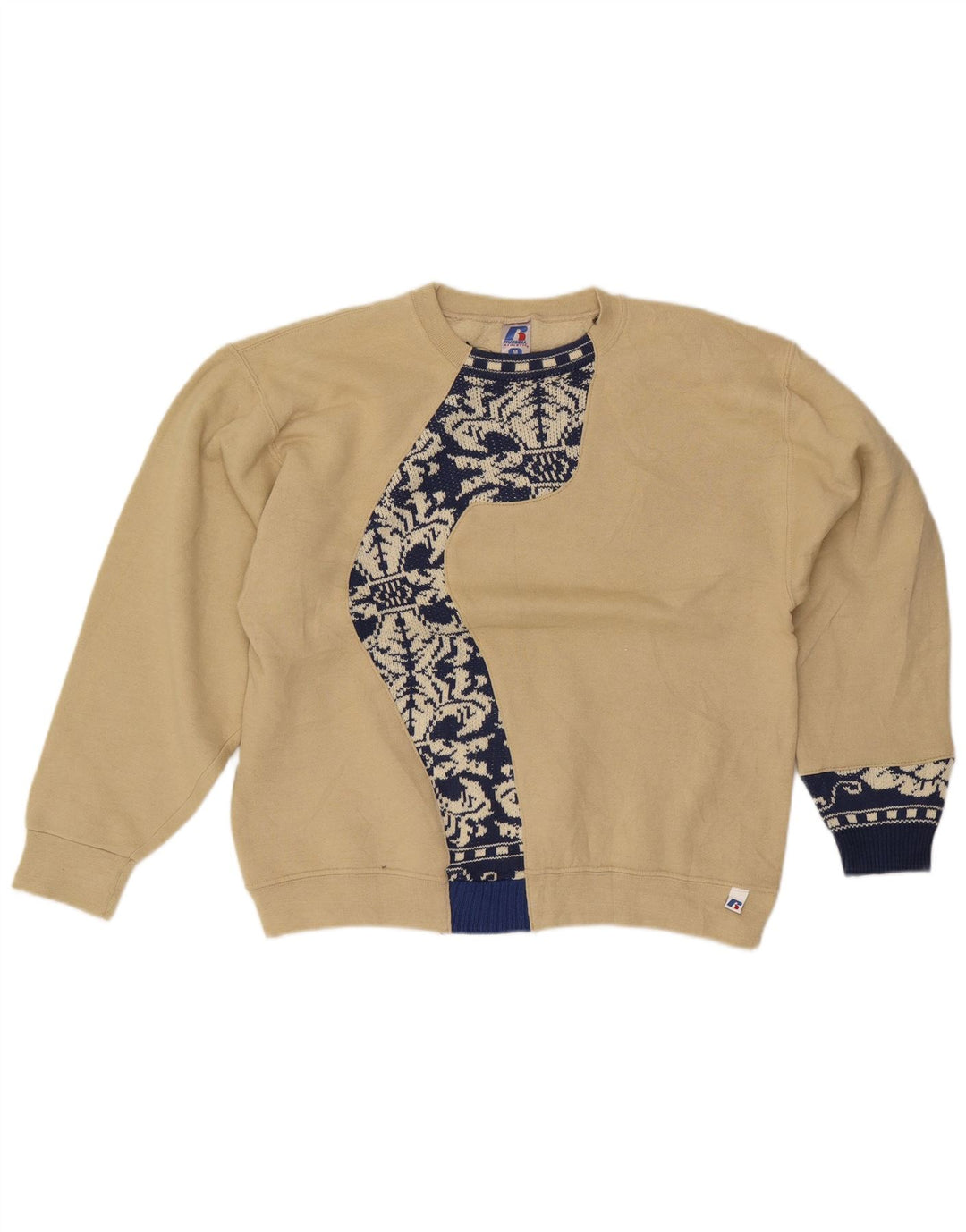 Russell Athletic - Sudadera Dri-Power para mujer, talla 40, talla M, color beige