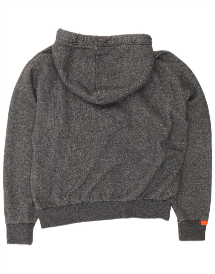 Superdry Hombre Sudadera Con Capucha Jumper XL Gris Algodón