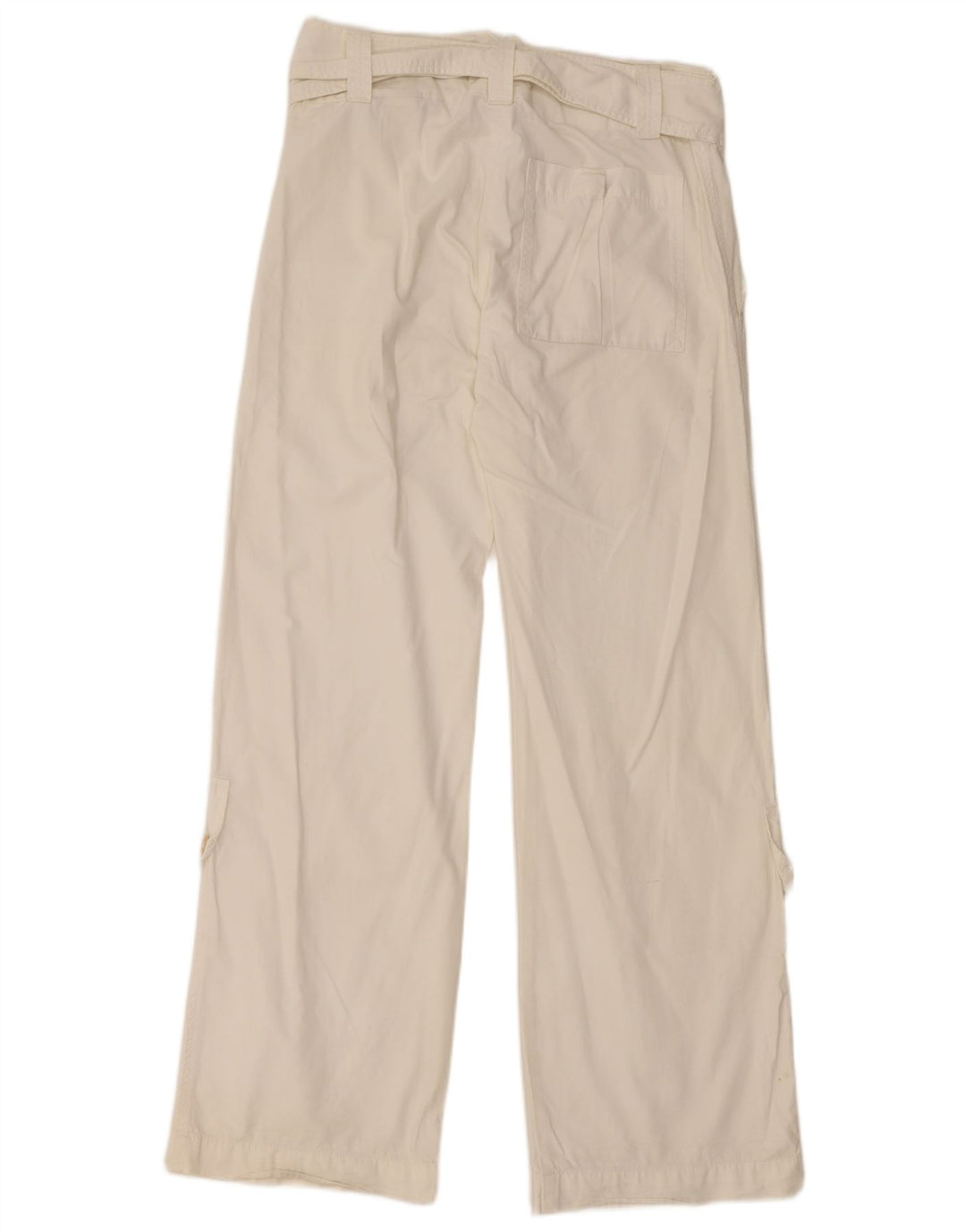 DIESEL Pantalón chino holgado de mujer W28 L31 Algodón blanco