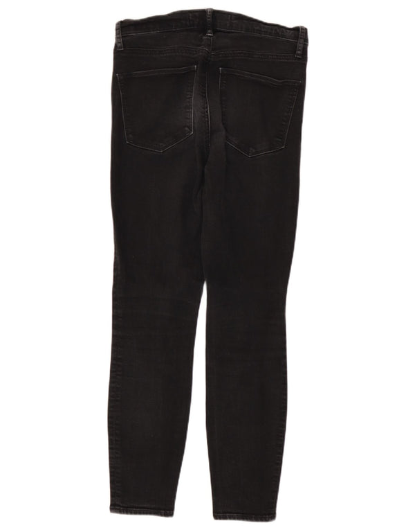 Vaqueros ajustados de talle muy alto para mujer Gap W28 L26 Algodón negro