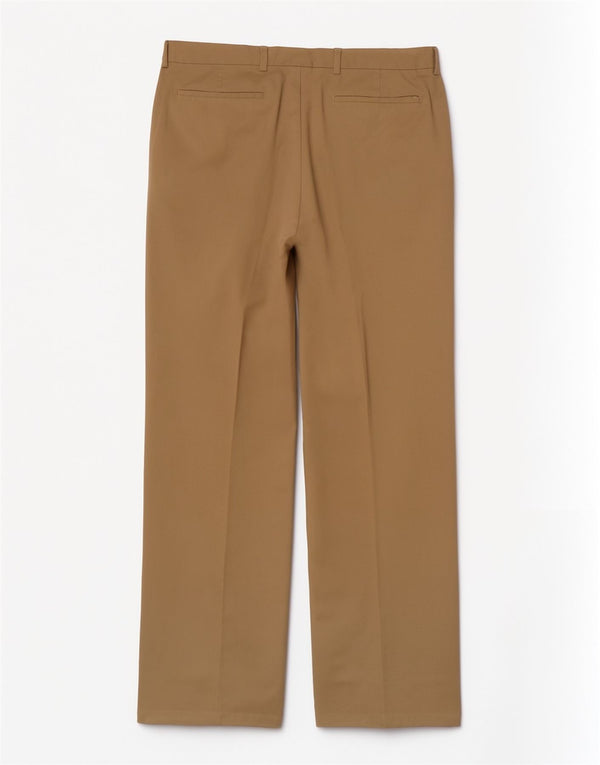 Tessuti Lanerossi Pantalón de traje con pinzas para hombre IT 52 XL W34 L32 Beige