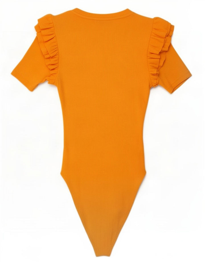 Zara Body para mujer UK 40 Mediano Naranja Algodón