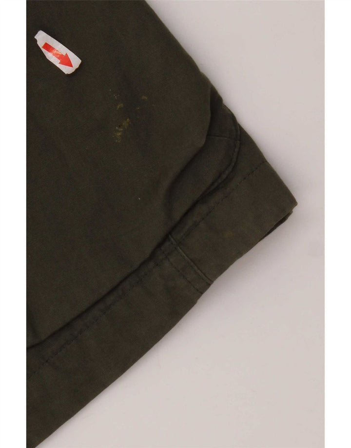 Woolrich Chaqueta utilitaria para hombre UK 40 Grande Algodón verde
