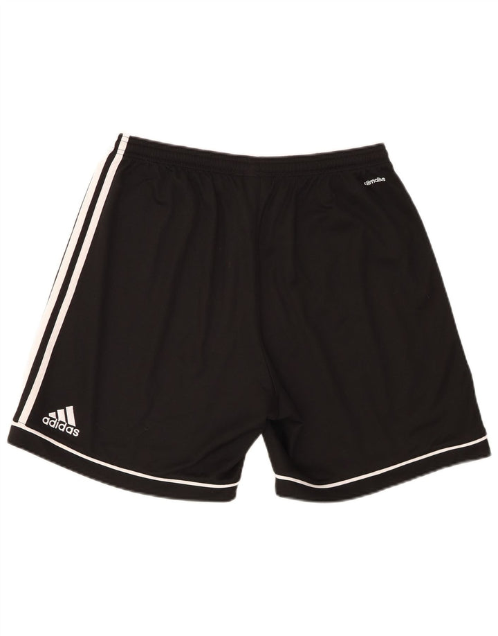 Adidas Mens Climalite Sport Shorts Grande Negro Poliéster