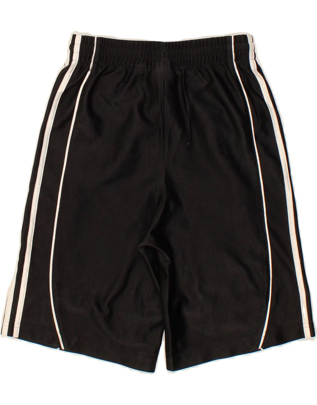 ADIDAS Boys Sport Shorts 7-8 Years Small Black Polyester Vintage Adidas and Second-Hand Adidas from Messina Hembry 