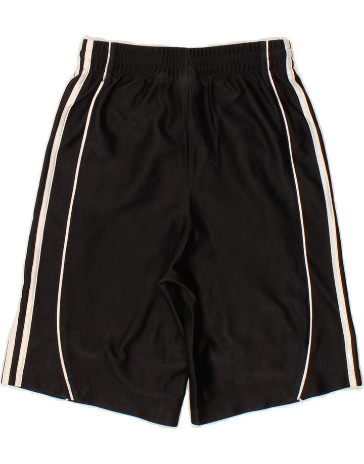 ADIDAS Boys Sport Shorts 7-8 Years Small Black Polyester Vintage Adidas and Second-Hand Adidas from Messina Hembry 
