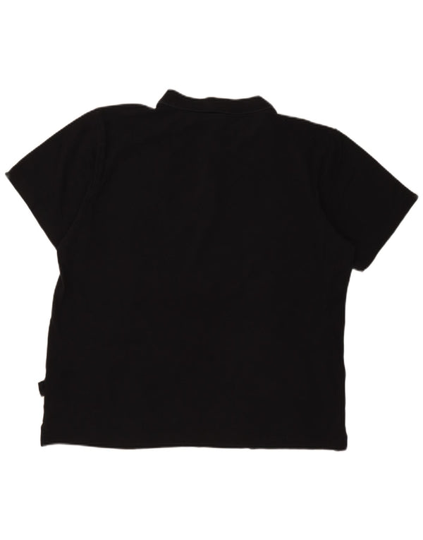 Polo Ellesse Hombre 2XL Algodón Negro