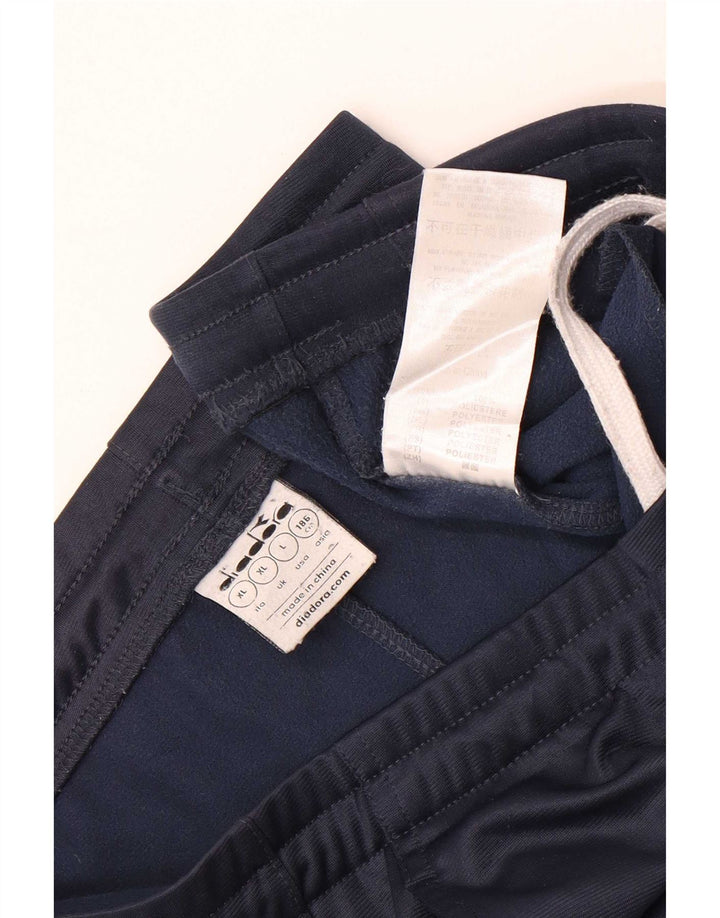 Diadora Pantalón Chándal Hombre Joggers XL Azul Marino Poliéster