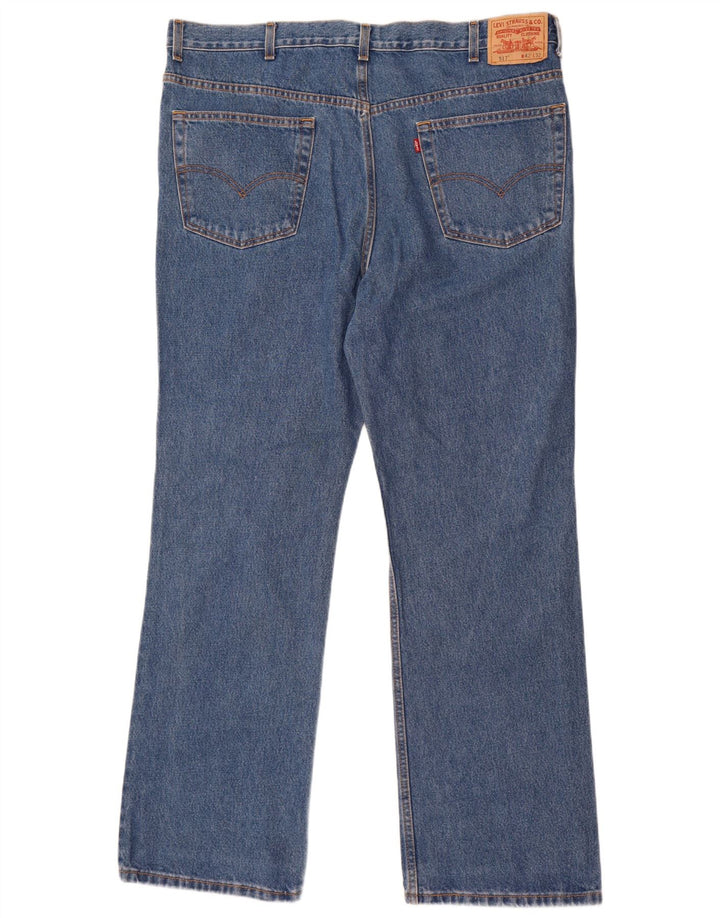 Levi's Hombre 517 Vaqueros Bootcut W42 L32 Algodón Azul