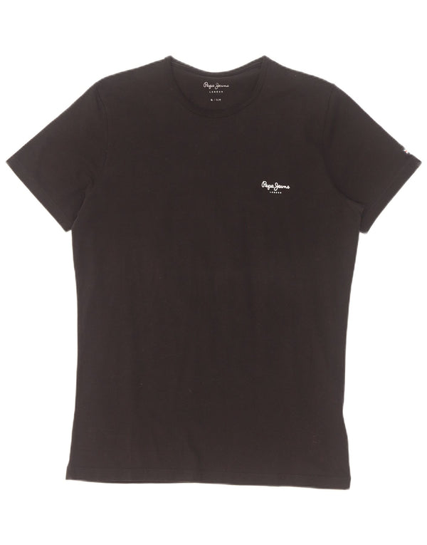 PEPE Jeans Camiseta Slim Hombre XL Algodón Negro