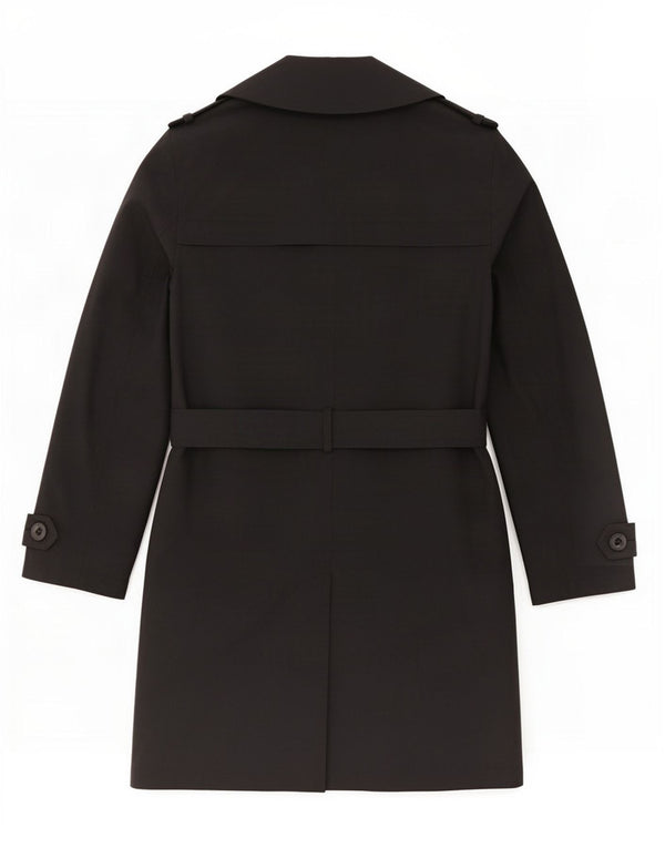 Marks & Spencer Gabardina para mujer UK 40 Mediano Poliéster negro