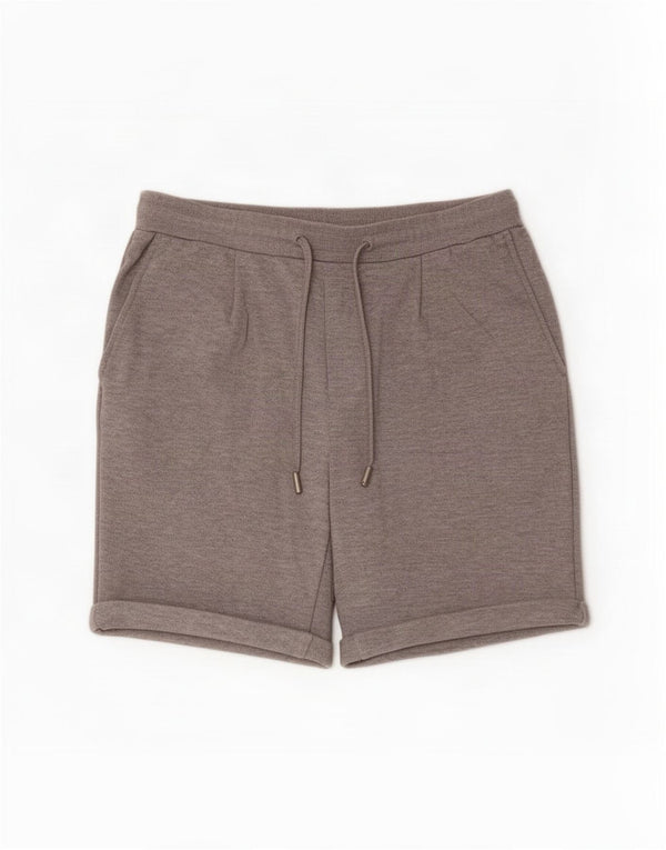Zara Hombre Shorts Medium W31 Poliéster Gris