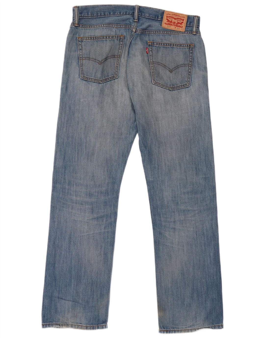 LEVI'S Jeans rectos 514 para hombre W34 L32 Algodón azul