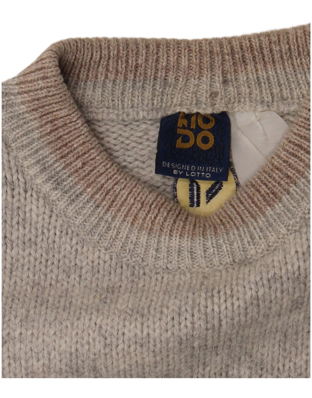 Lotto Suéter De Cuello Redondo Para Hombre Grande Gris Argyle/Diamante