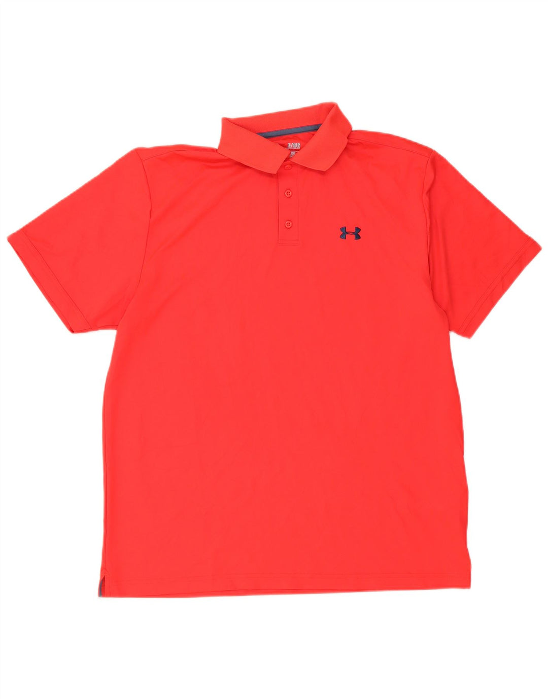 Under Armour Polo Heat Gear Hombre XL Poliéster Rojo
