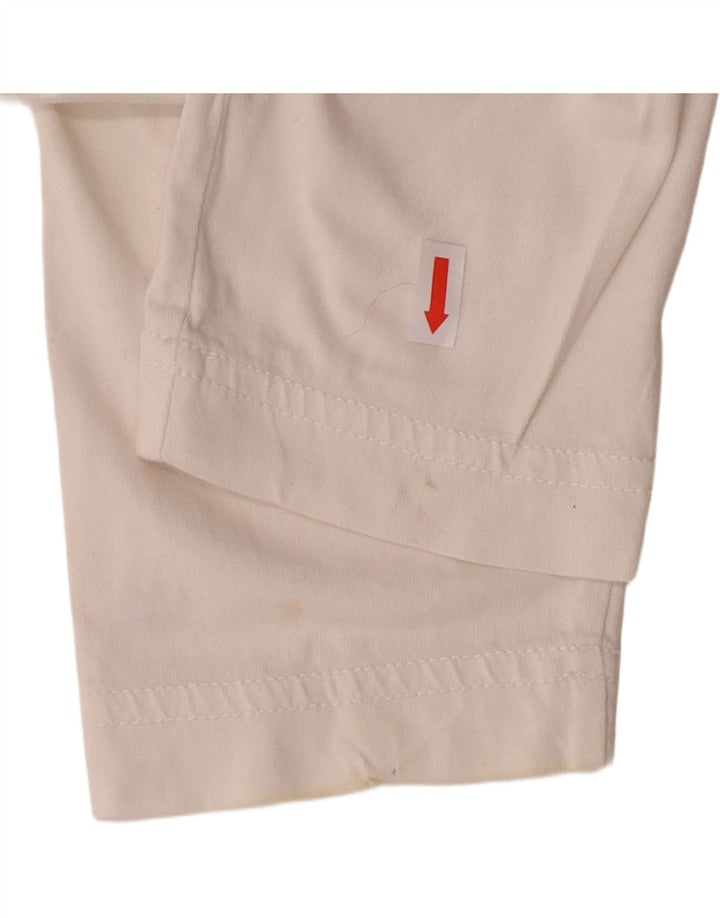 TOMMY HILFIGER Top gráfico de manga larga con rayas blancas medianas para hombre