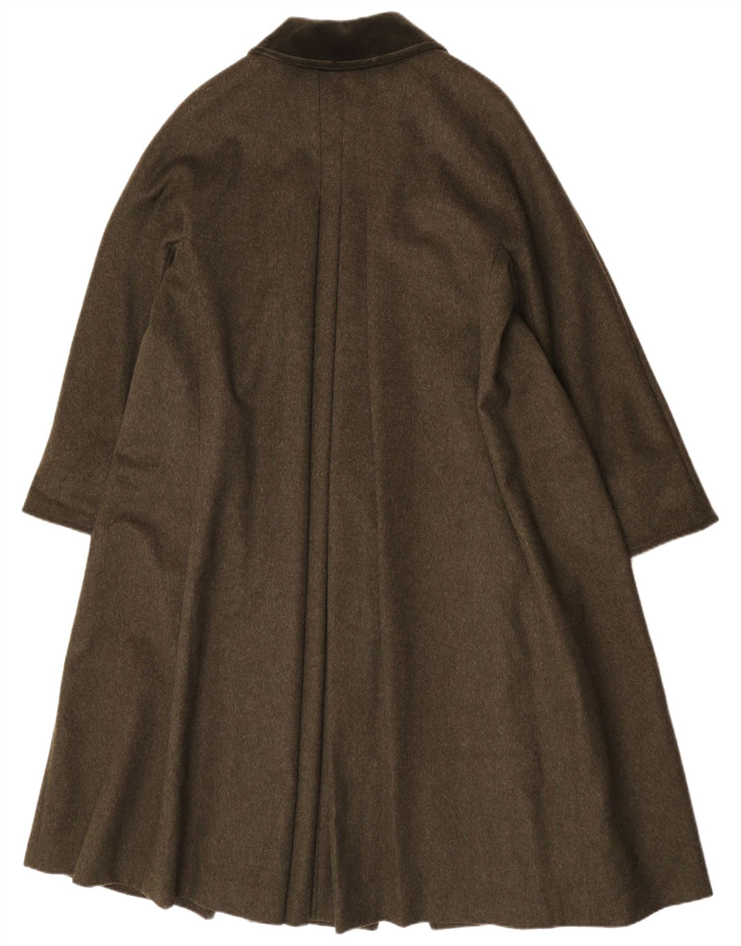 Merlet Abrigo Oversize Mujer IT 42 Lana Virgen Caqui Medio