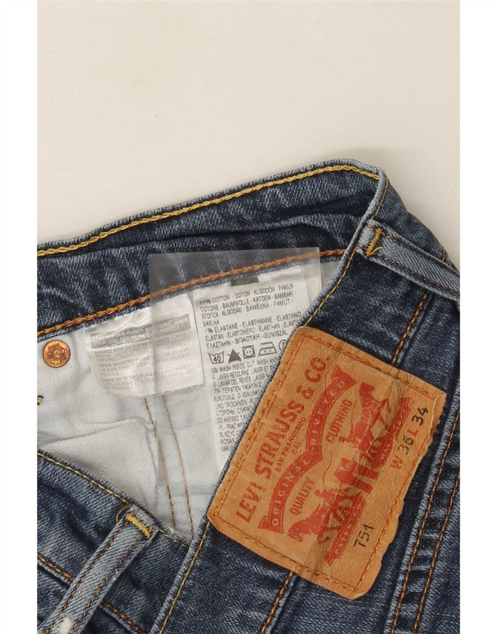 Levi's Jeans rectos 751 para hombre W36 L31 Algodón azul