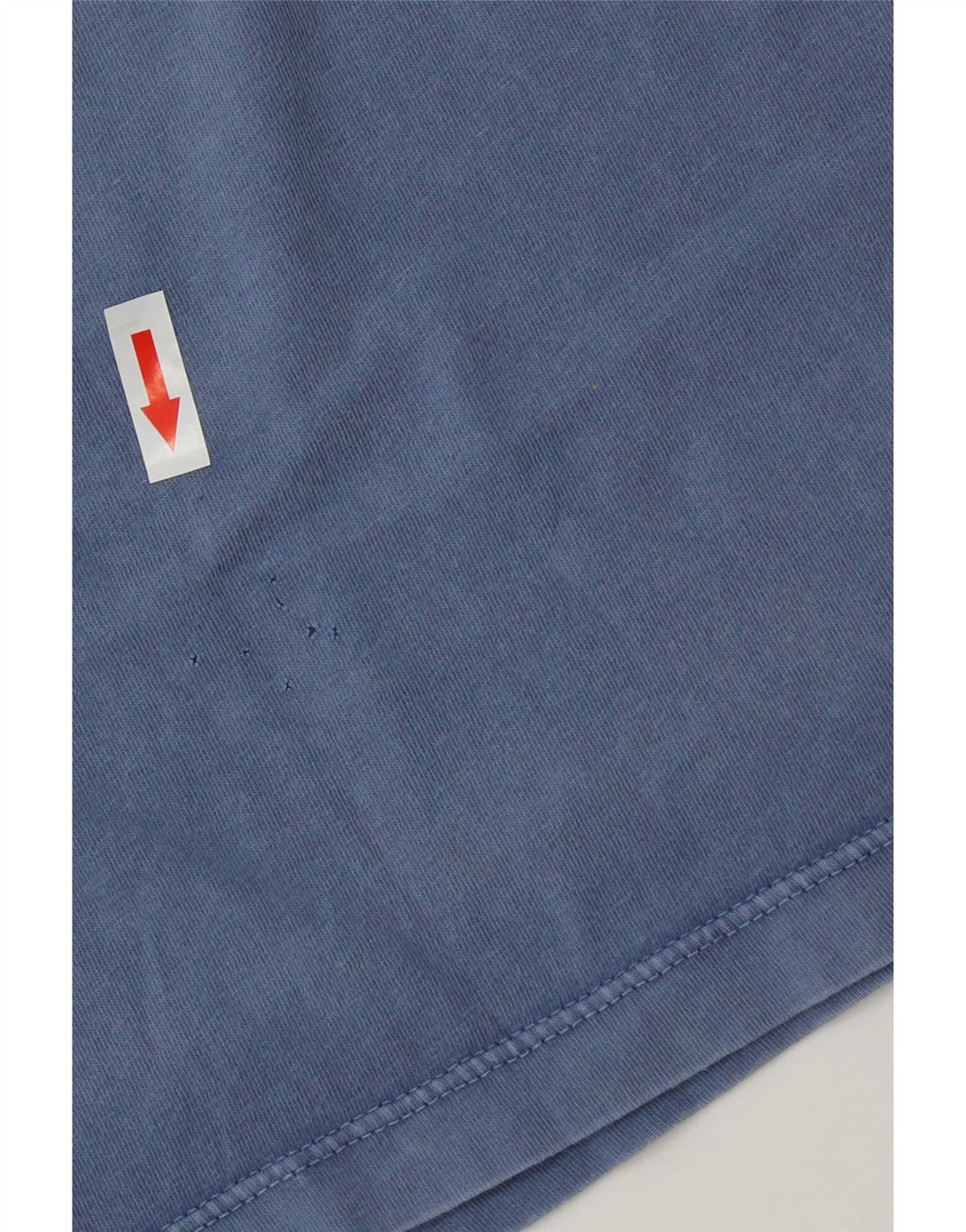Timberland Hombre Regular Fit Camiseta Top Algodón Azul Medio