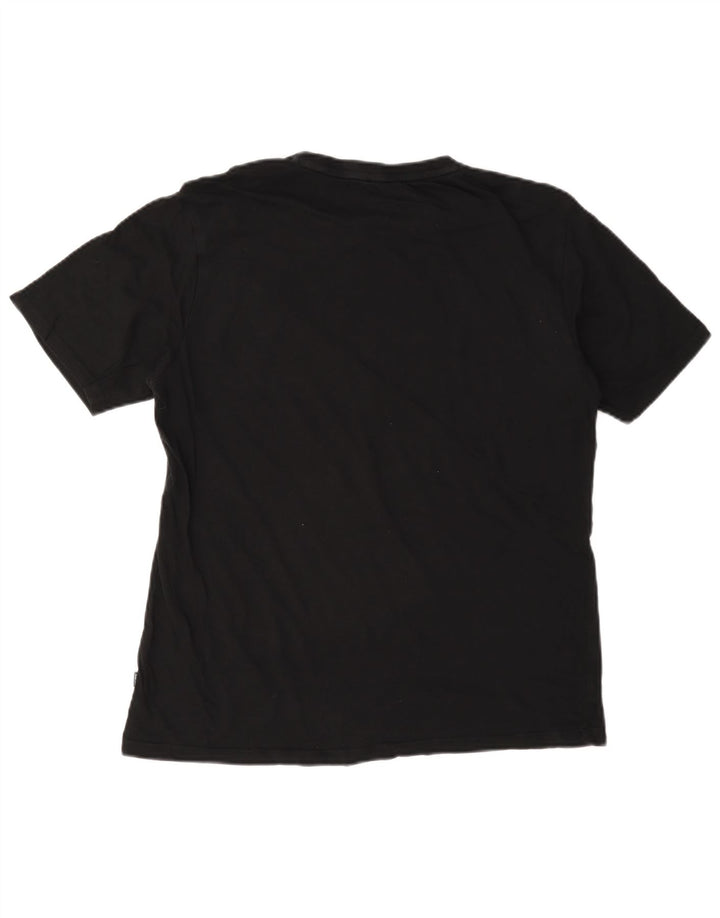 Puma - Camiseta gráfica para mujer, talla 40, talla M, color negro