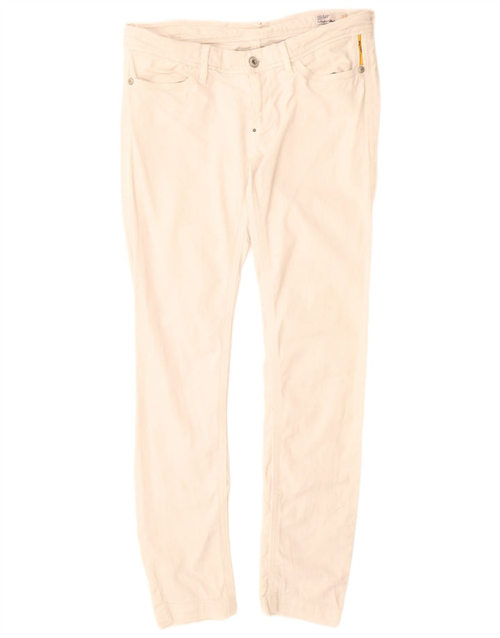 Meltin' Pot Vaqueros ajustados para mujer W36 L34 Algodón blanco