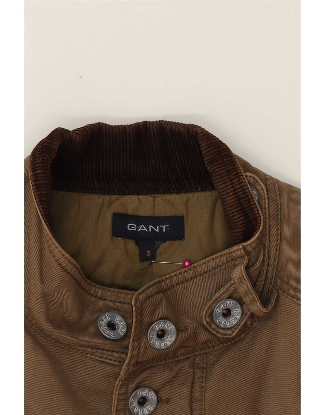 Gant Chaqueta utilitaria para hombre UK 36 Small Beige