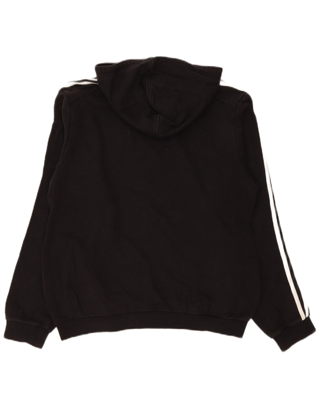 Adidas Hombre Sudadera Con Capucha Jumper Medium Negro Algodón