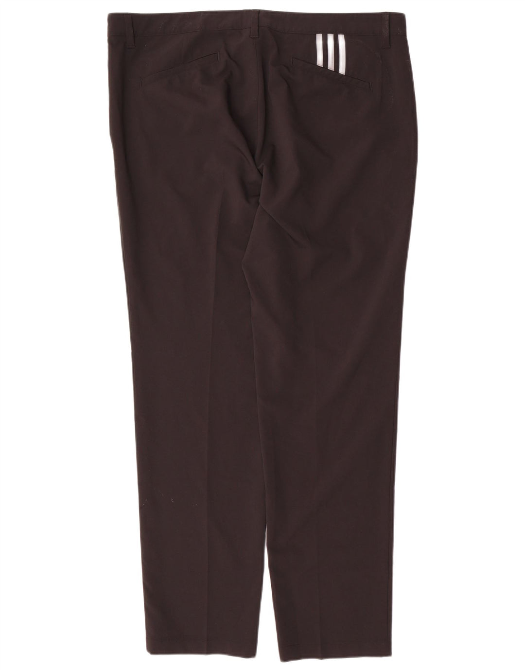 ADIDAS Pantalones chinos ajustados para hombre W38 L32 Negro